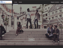Tablet Screenshot of adebs.ebs-paris.com